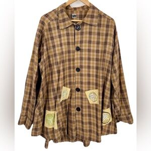 Vintage Blue Fish Quirky Tunic